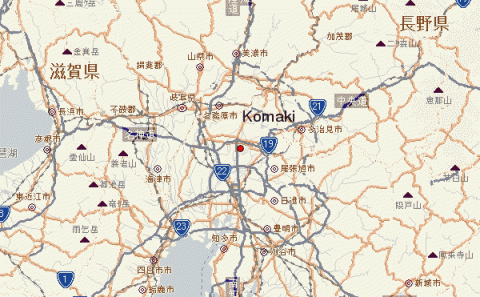 Komaki Map